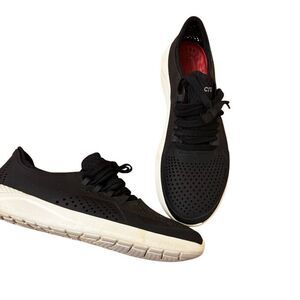 Crocs LiteRide Pacer Sneakers Black Women’s Size 11